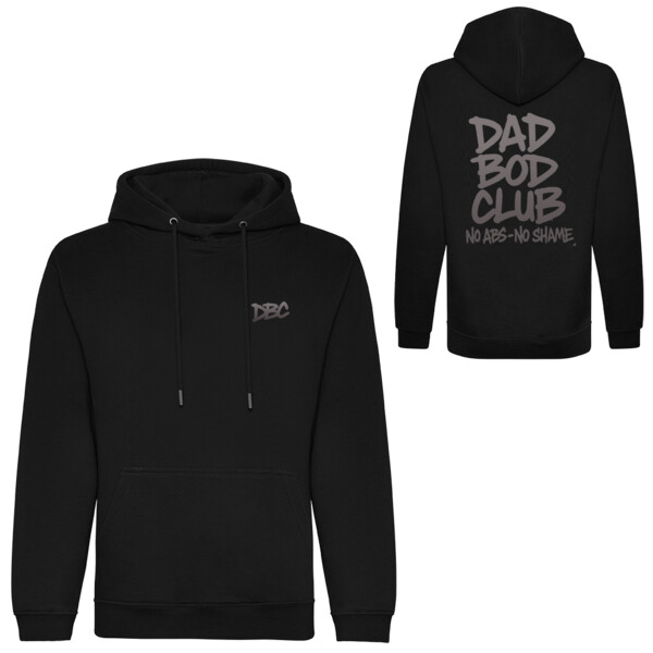 No Abs No Shame Graffiti Hoodie Thumbnail